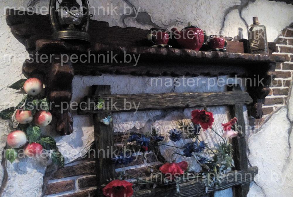 Заказать полочку для загородного дома дешево. Полочка для загородного дома