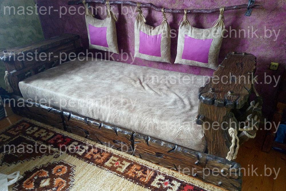Заказать авторскую кровать для загородного дома Авторская кровать для загородного дома
